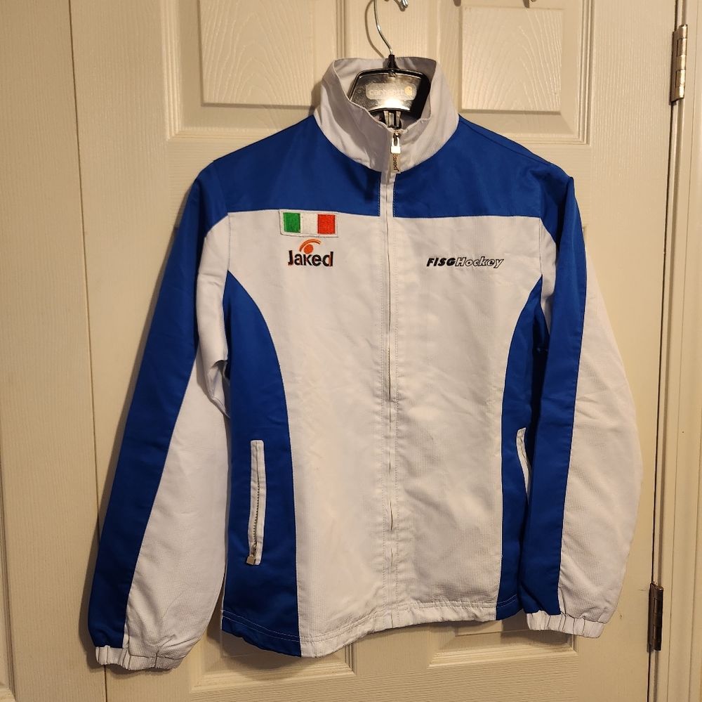 Jaked FISG hockey Italia women size medium full zip jacket